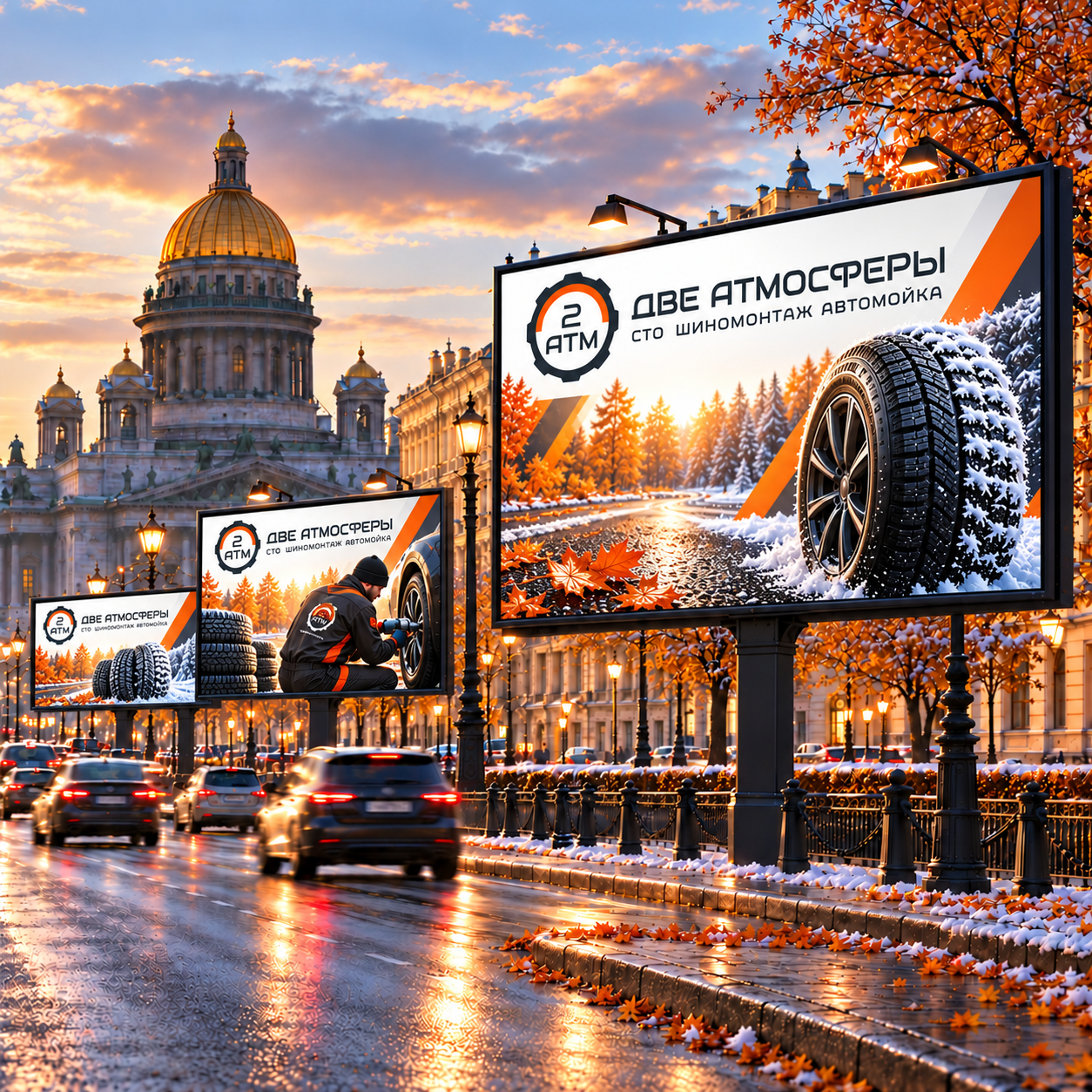 Готовьтесь к зиме с выгодой! Скидка 20% на шиномонтаж